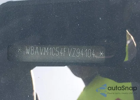 2015 BMW X1 Sdrive28I из США, поврежденный, VIN WBAVM1C54FVZ94104